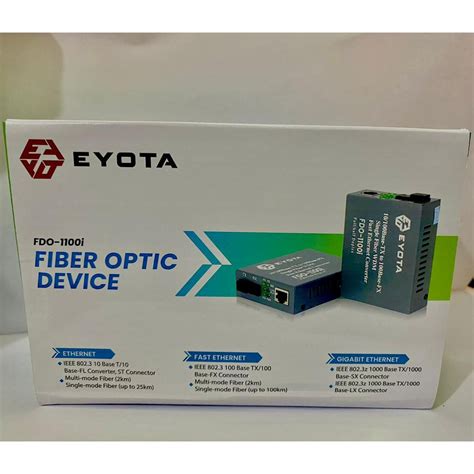 Jual Eyota Fdo I A B Single Mode Media Converter Fiber Optik Htb