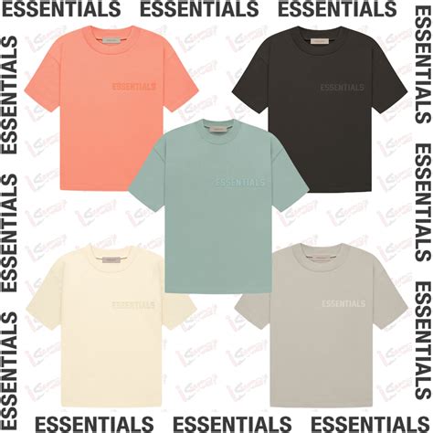 เสื้อยืด Fog Fear Of God Essentials T Shirt Fw22 Shopee Thailand