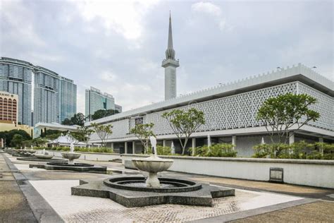 National Mosque Masjid Negara In Kuala Lumpur Editorial Stock Image