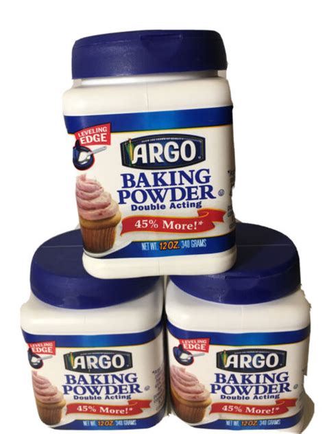 Argo Double Acting Aluminum Baking Powder 12 Oz 98818 For Sale Online