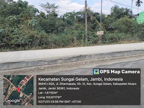 Mulus Jalan Simpang Ahok Hingga Buper Sungai Gelam Di Rigid Beton Bpjn