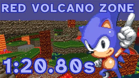 Srb2 Red Volcano Zone As Cdsonic In 12080 Youtube