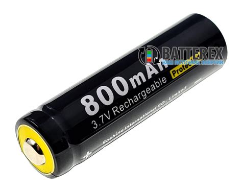 Аккумулятор AA 14500 Soshine 800mah 3.7V с защитой для фонарика ...