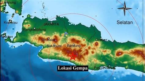 Gempa Terkini Di Jawa Barat Disebut BMKG Wilayah II Berpusat Di Bandung