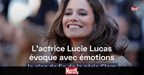 L actrice Lucie Lucas évoque avec émotions le clap de fin de la série