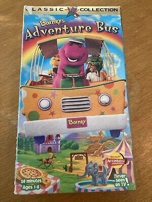 Barney Barneys Adventure Bus Vhs Grelly Usa