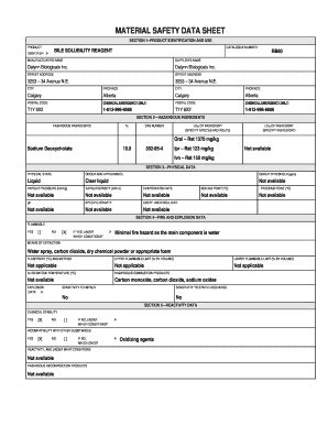 Fillable Online Msds Rb Doc Fax Email Print Pdffiller