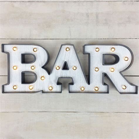 Lighted Bar Marquee Light Sku Gc93074 Marquee Lighted Signs Marquee Lights Bar Signs