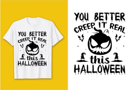 Premium Vector Halloween Svg T Shirt Design