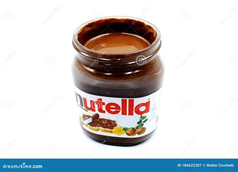 Nutella Jar Open