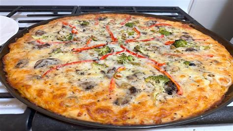 Giant Onion Vegetable Pizza Recipe Easy And Budget Friendly Homemade