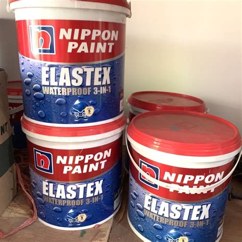 Jual Elastex Nippon Paint Kg Semua Warna Shopee Indonesia