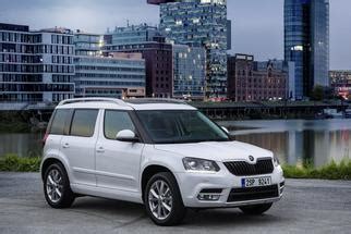 Standard Dimensions of Skoda Yeti and Weight