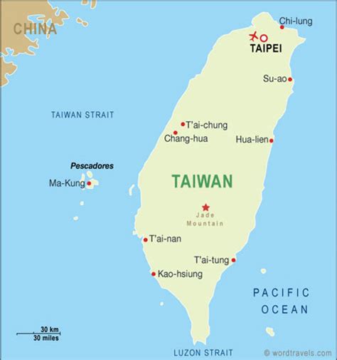 Taiwan Map And Taiwan Satellite Images