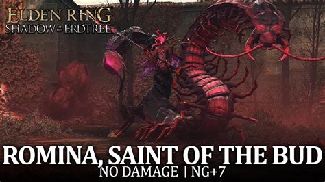 Romina Saint Of The Bud Boss Fight No Damage Ng Elden Ring Dlc