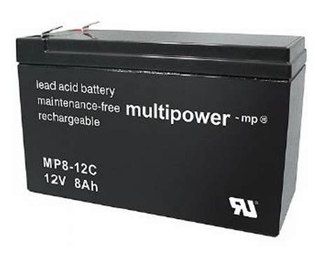 Multipower Mp C V Ah Piombo Batteria Tipo Ciclo Ordina Su