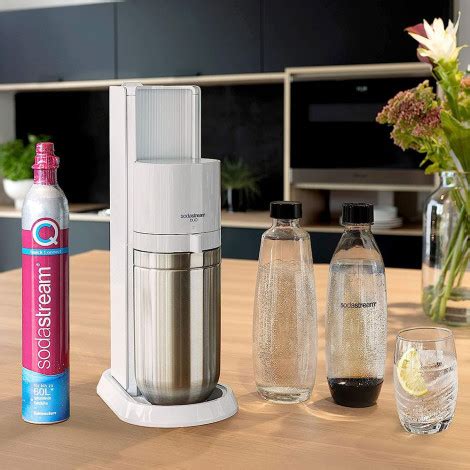 Machine à eau gazeuse SodaStream Duo White 2 bouteilles Coffee Friend