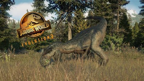 Allosaurus Hunts Diplodocus 4k Jurassic World Evolution 2 Youtube