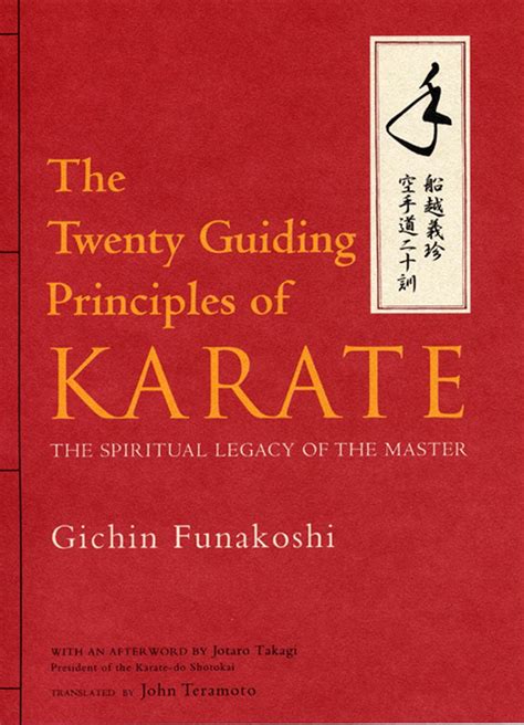 The Twenty Guiding Principles of Karate by Gichin Funakoshi - Penguin Books Australia