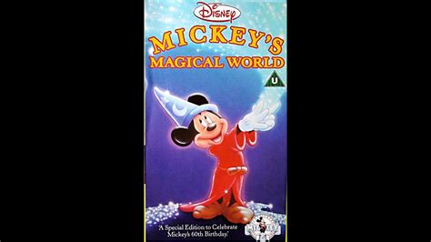 Digitized Opening To Mickey S Magical World UK VHS YouTube