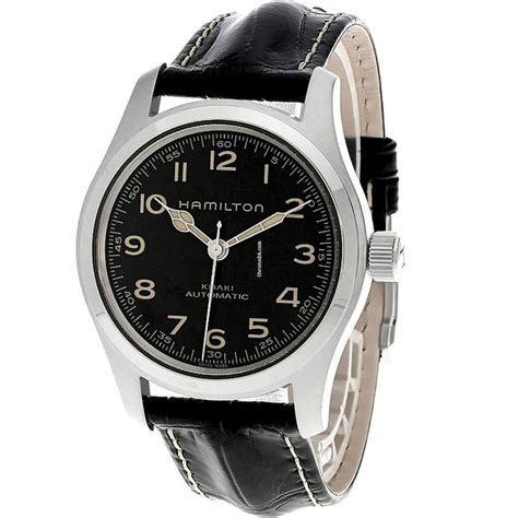 Hamilton Khaki Field Murph Automatic Black Men S Watch H F R