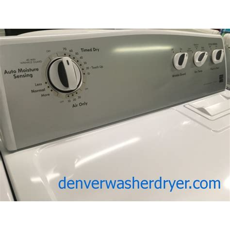 27" Quality Refurbished Kenmore 400-Series Top-Load Washer & Electric ...