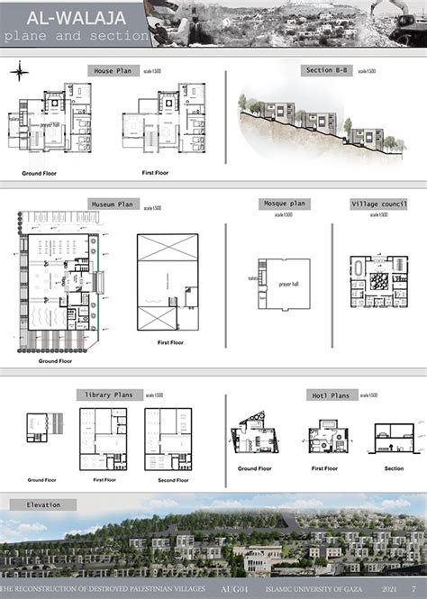 Reconstruction Of The Palestinian Village Of Al Walaja On Behance