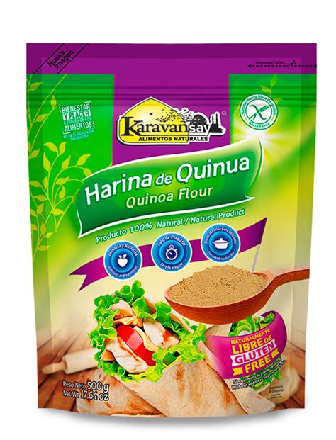 HARINA DE QUINUA Karavansay Alimentos Naturales Y Saludables