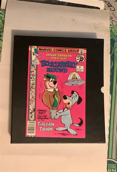 Spotlight Huckleberry Hound Comic Book Marvel Hanna Barbera