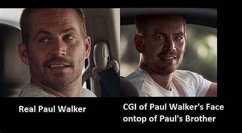 Paul Walker Body Double and CGI in Furious 7 by WETA