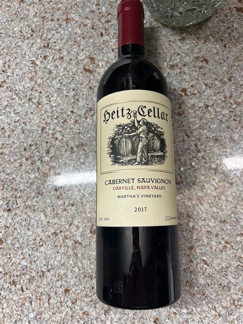 Heitz Cellar Cabernet Sauvignon Martha S Vineyard Usa California