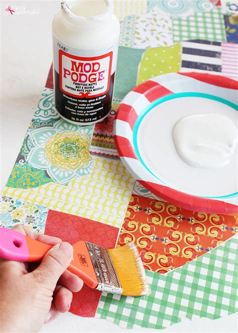 How To Use Mod Podge Like A Pro 6 Great Tips Positively Splendid