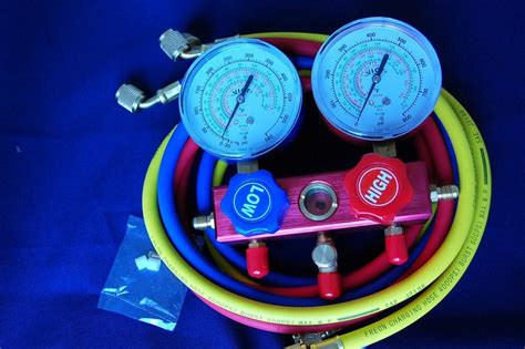 R A R R A R A Manifold Gauge Ft Hose Set Professional Hvac