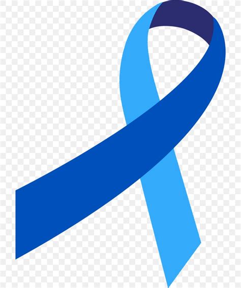 Prostate Cancer Awareness Ribbon Blue Ribbon PNG 716x979px Prostate