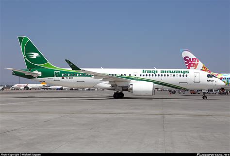 YI ARE Iraqi Airways Airbus A220 300 BD 500 1A11 Photo By Michael