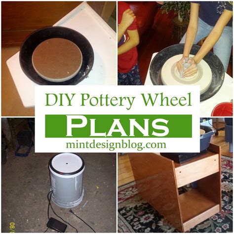 20 Diy Pottery Wheel Plans Mint Design Blog