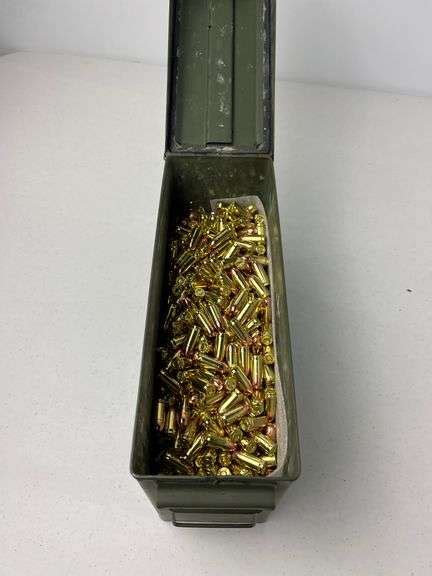 1100rds 9mm 124gr FMJ Ammo RES Auction Services