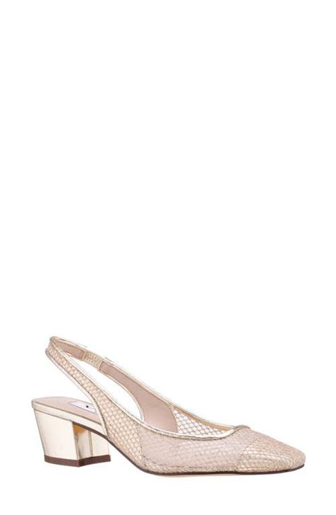 Nina Jozi Slingback Pump Editorialist