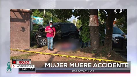 Muere Mujer En Accidente Automovilístico Youtube