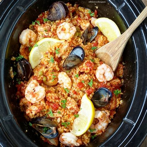 Chicken And Seafood Paella Recipe