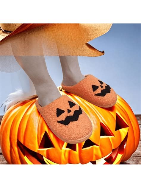 Halloween Pumpkin Slippers T For Men And Women Merchbyt