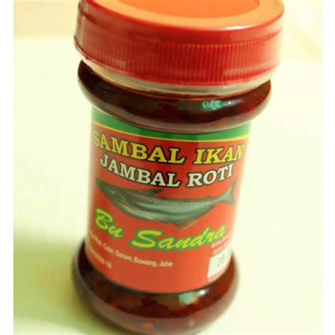 Jual Aneka Sambal Bu Sandra Sambel Bawang Udang Teri Rica Tuna