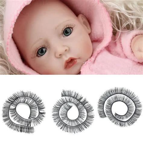 1 шт. 20 см* 1 см Длина ресницы для 18 дюймов Кукла Baby Eye украшение ...