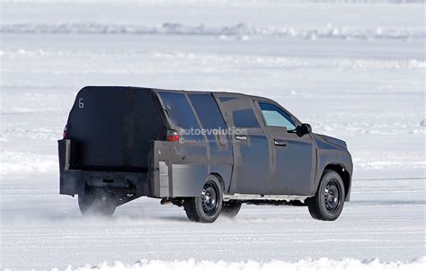 All New Dodge Dakota Mid Size Ram Pickup Truck Spied Testing