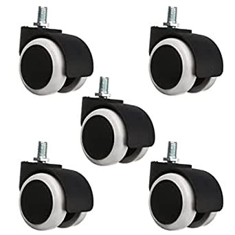 Amazon Mromax Office Chair Casters Wheels Inch Pu Twin Wheel