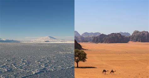 The World S Deserts Types How Many Largest Hottest