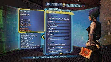 Borderlands 2 Guide Badass Rank And Badass Tokens Explained