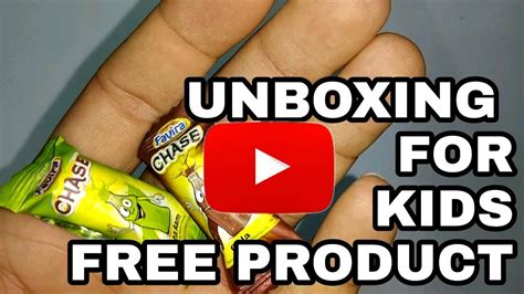 Unwrapping A Free Product Video For Kids Kids Stuff Youtube