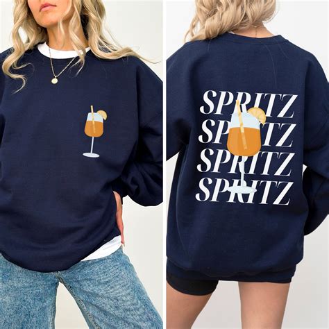 Aperol Spritz Sweatshirt Aperol Spritz Crewneck Campari Spritz