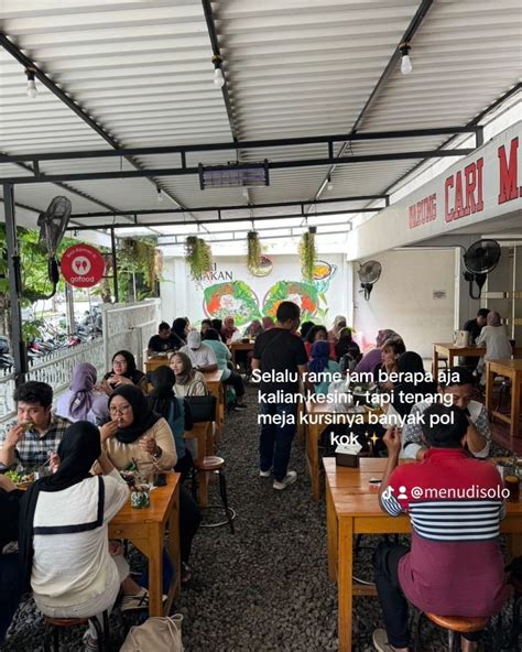 Buku Harga Menu Warung Cari Makan Di Sriwedari Kota Solo Buku Menu Di